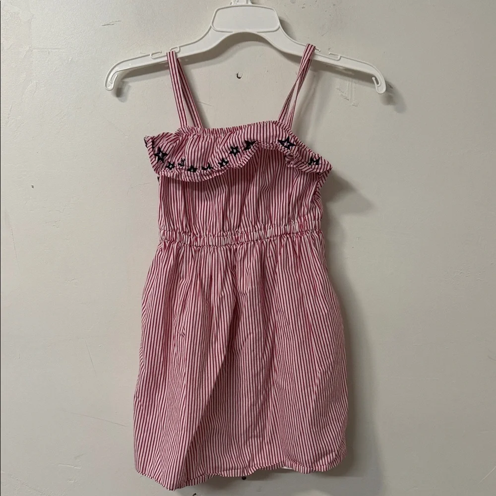 Gymboree Red and White Striped Sundress
